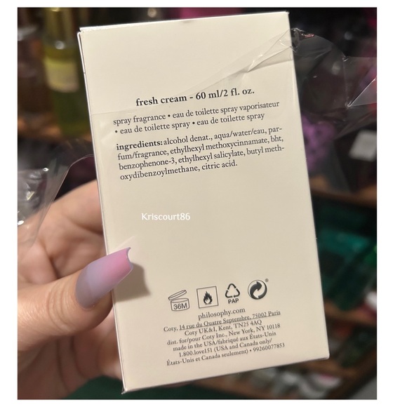 Fresh Cream 2.0OZ Philosophy Like New In Box - Picture 5 of 14